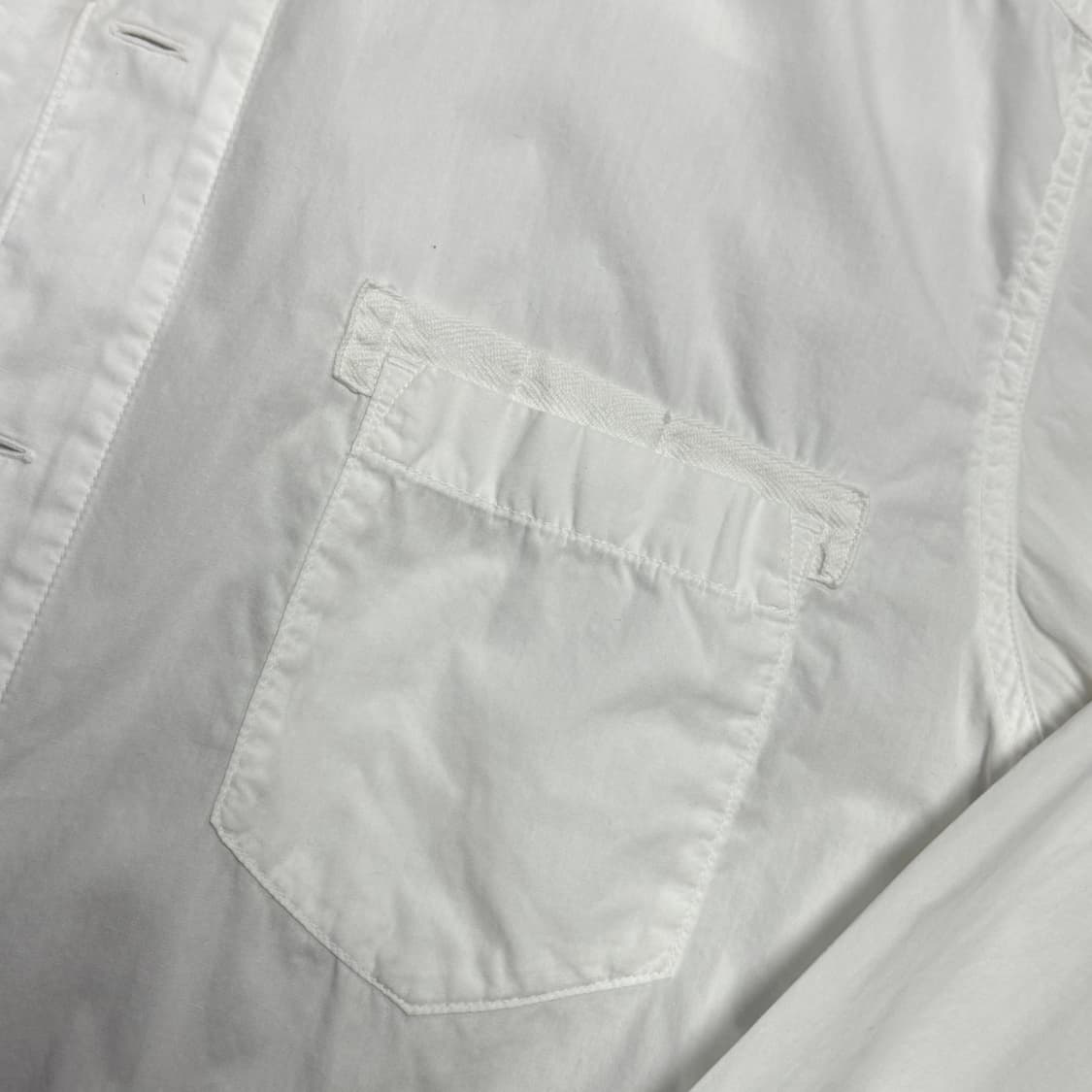 마가렛호웰 포켓 화이트 셔츠 L 상품이미지4