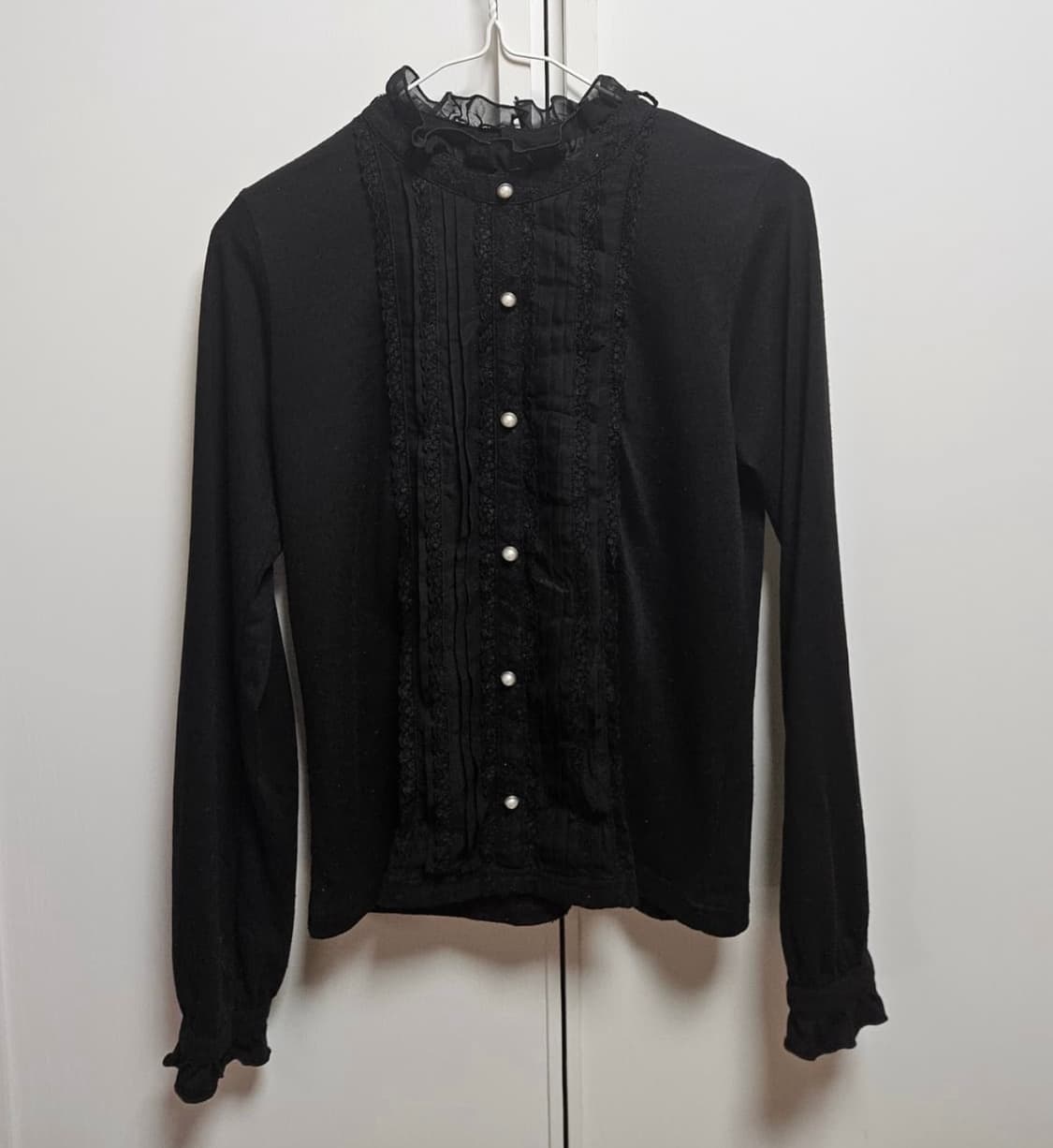 엑시즈팜 고스로리 레이스 블라우스 상품이미지1