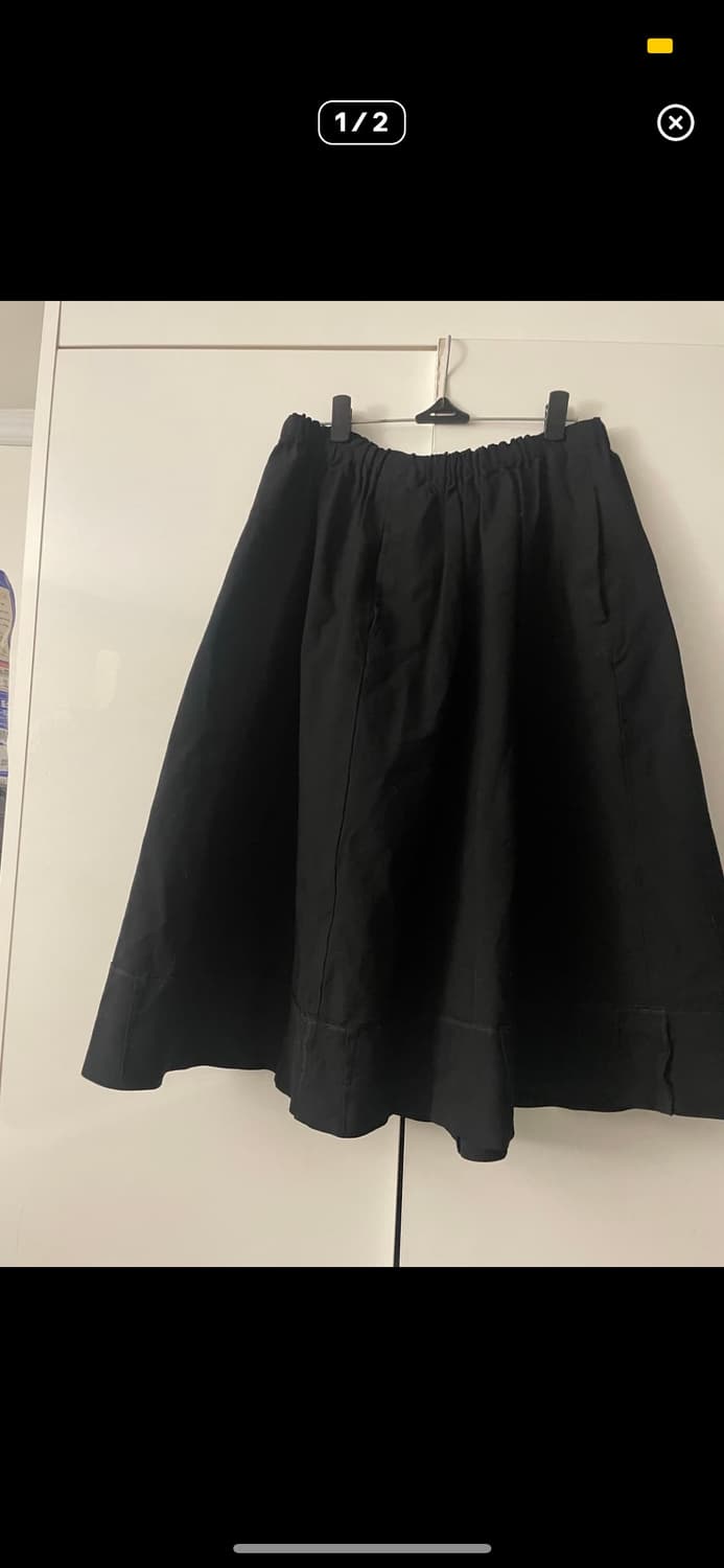 꼼데가르송 블랙 스커트 xs 상품이미지1