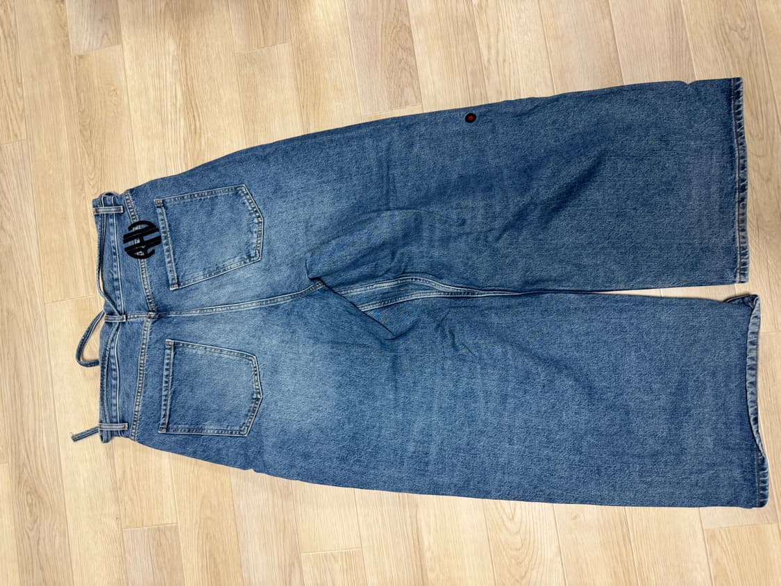 [L-XL] 자라 x 루이지 배기 진 미디움 블루 상품이미지4