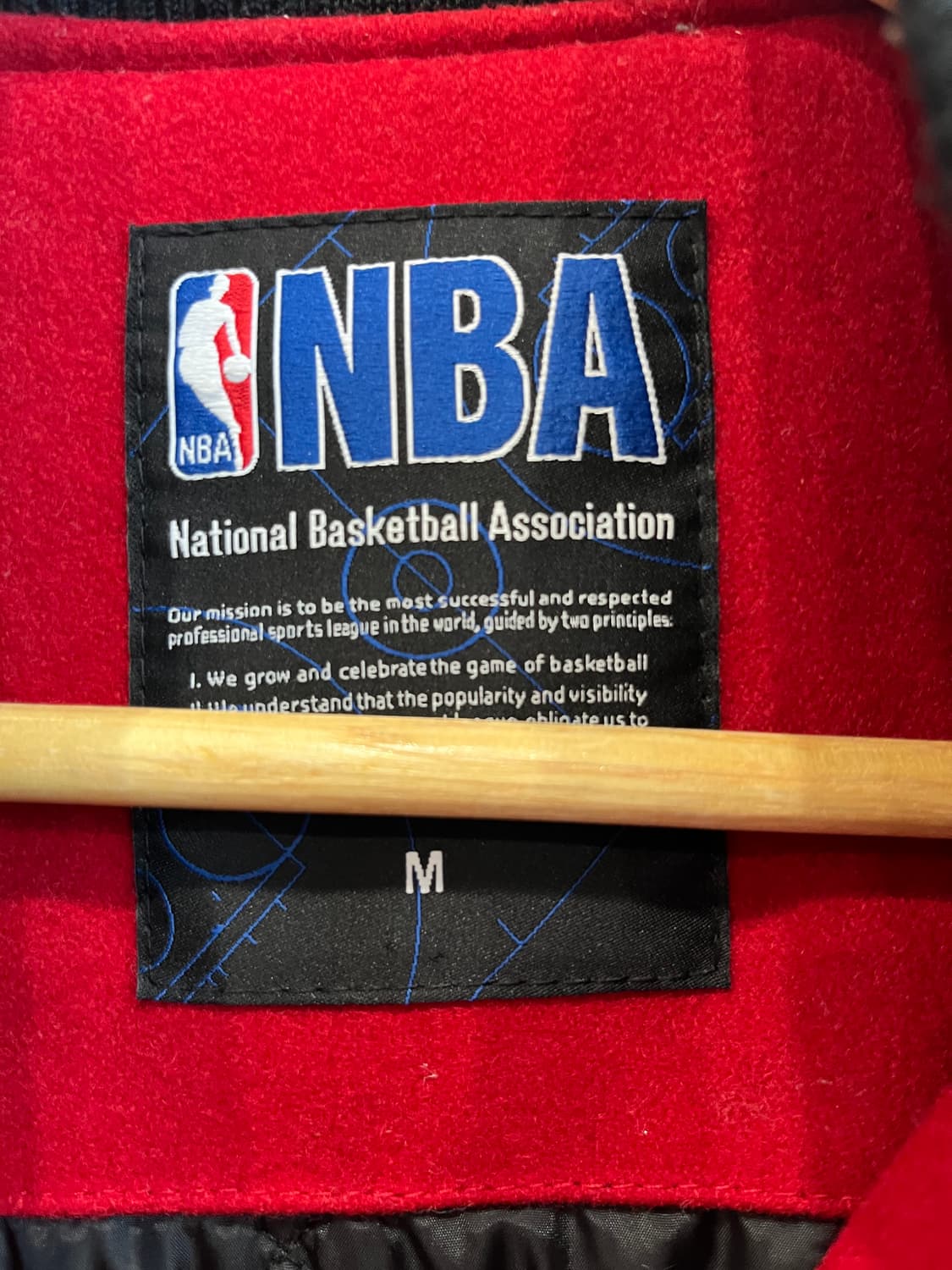 NBA 시카고불스 울 스타디움 바시티 자켓 M 상품이미지4