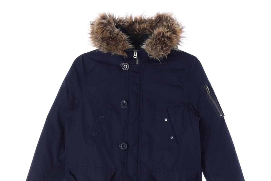 폴로 랄프 로렌 퍼후드 패딩 자켓 10-12 상품이미지4