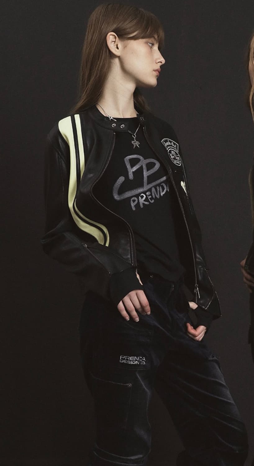 [블랙 품절] 프렌다 레더자켓 🖤 실착 2회 | 거의 새상품 상품이미지3