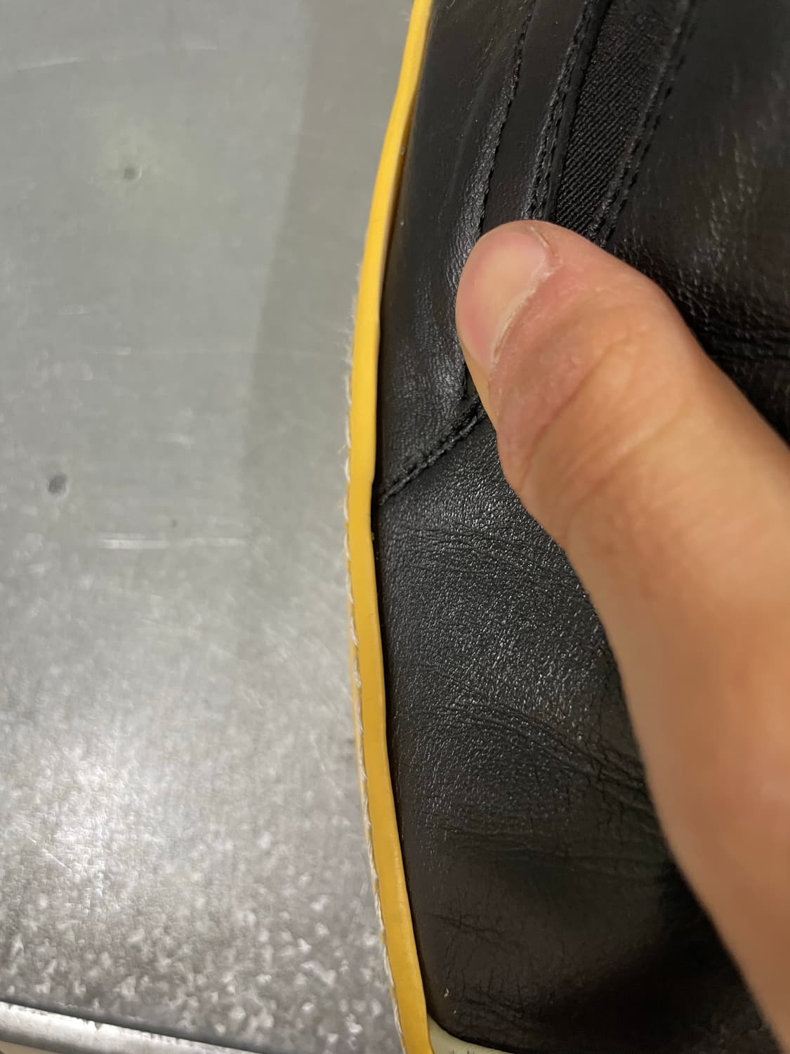 릭오웬스 레더 슬립온 41.5 (gr-4388) 상품이미지9