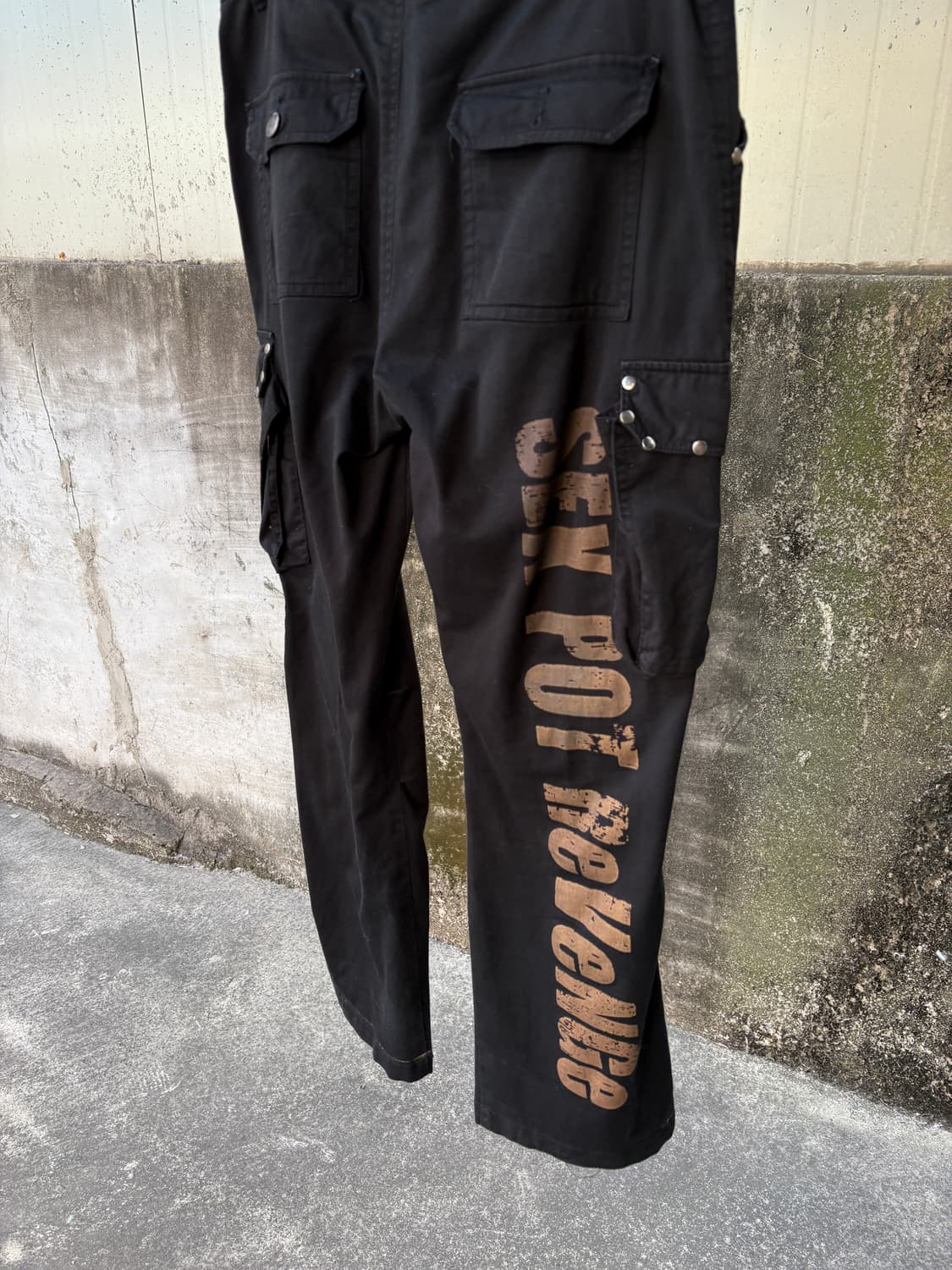 섹스팟리벤지 본디지 카고 팬츠 상품이미지5