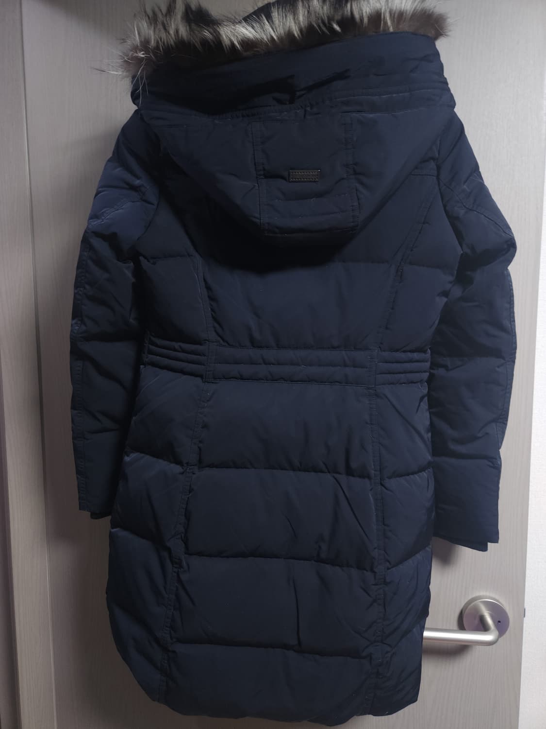 헤지스 거위털 롱패딩, XS 상품이미지3