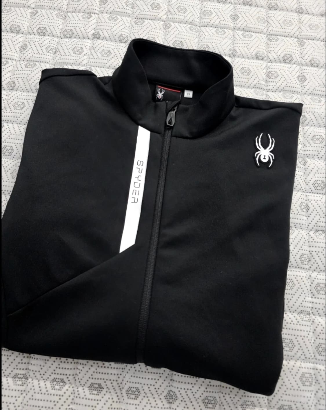 (새상품) 스파이더 블랙 집업 자켓 95 상품이미지10