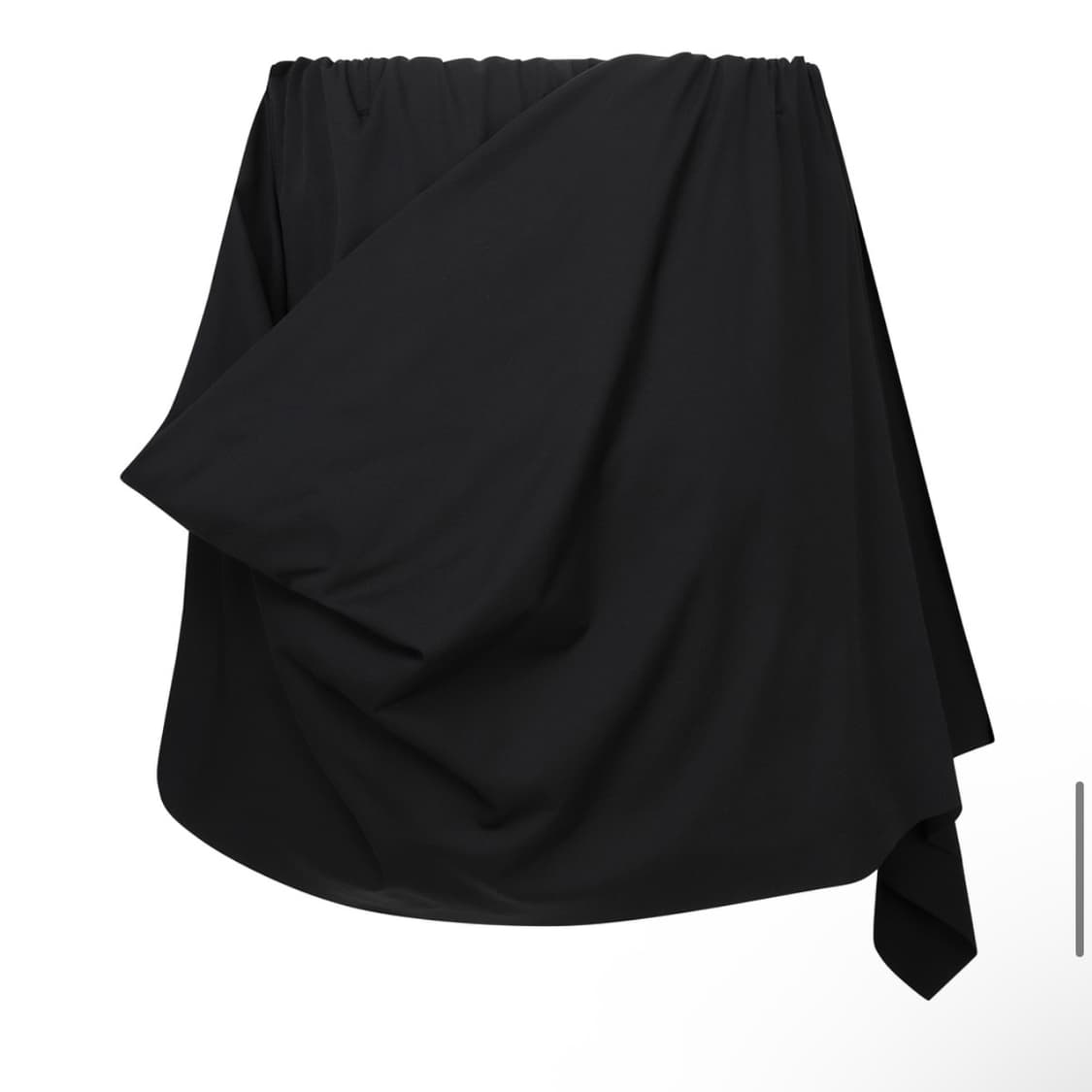나체 FLOW DRAPING SHORTS BLACK 상품이미지2