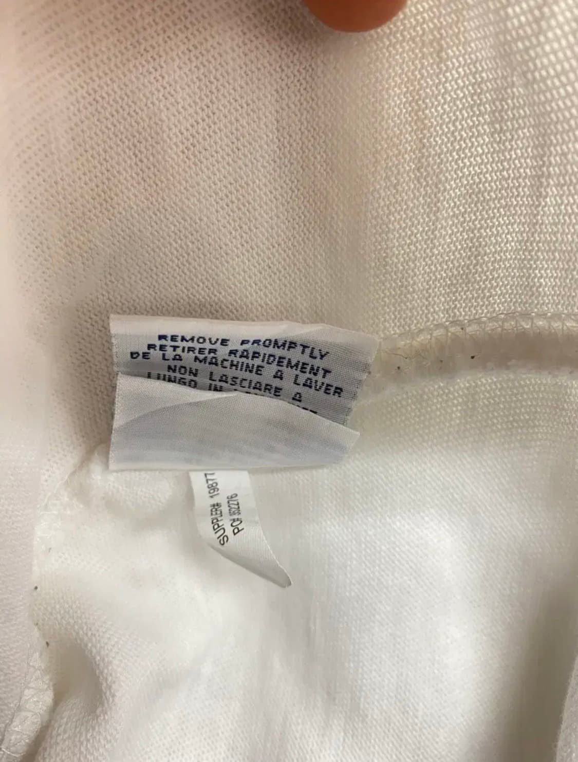 폴로 랄프로렌 화이트 럭비셔츠 M-L 상품이미지6