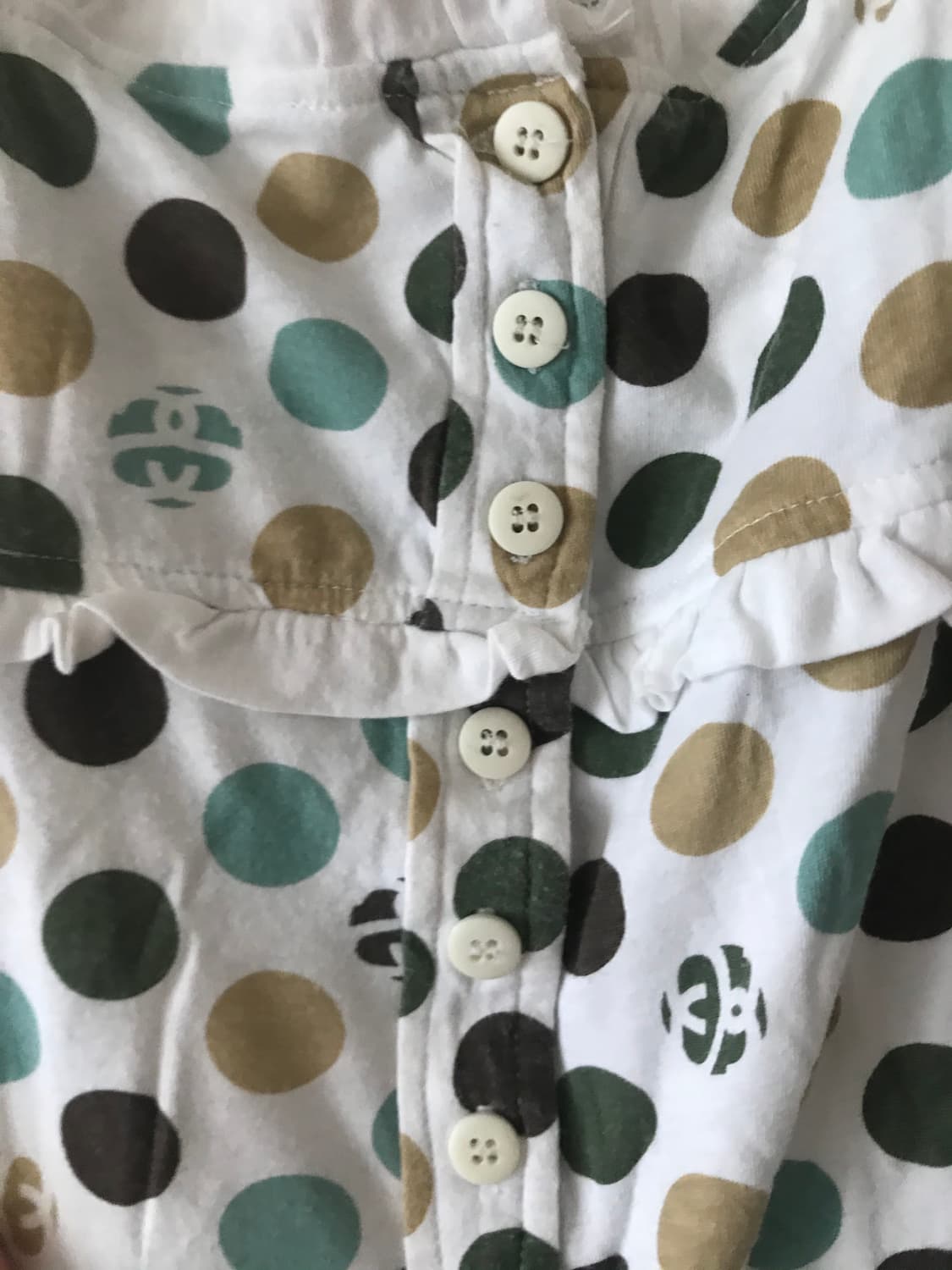 Stussy girls dot frill sleeveless 상품이미지4