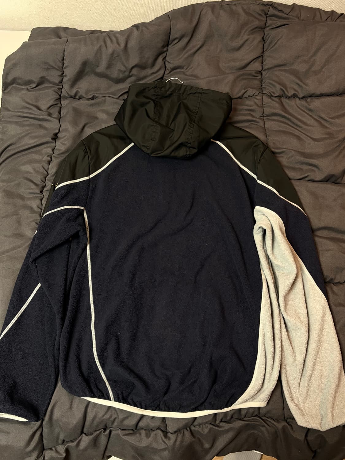 [L] ZETT 플리스 후드 하프집업 상품이미지5