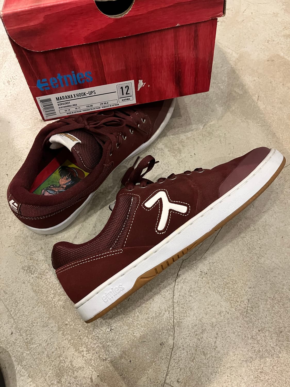 Vintage 90s 훅업스 x etnies  상품이미지4