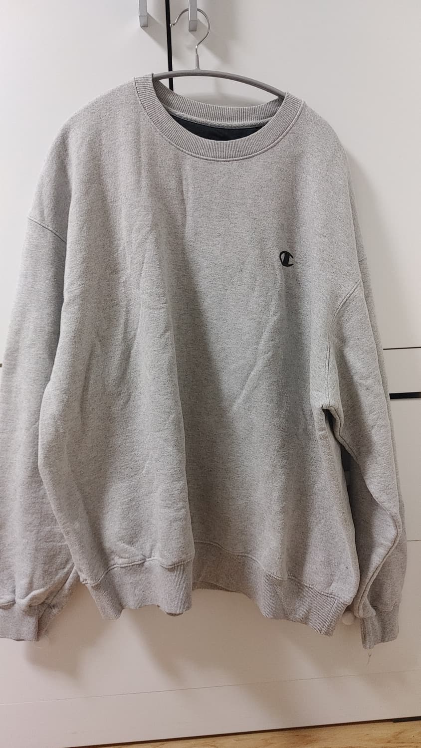 챔피온 맨투맨 그레이 2XL 상품이미지1