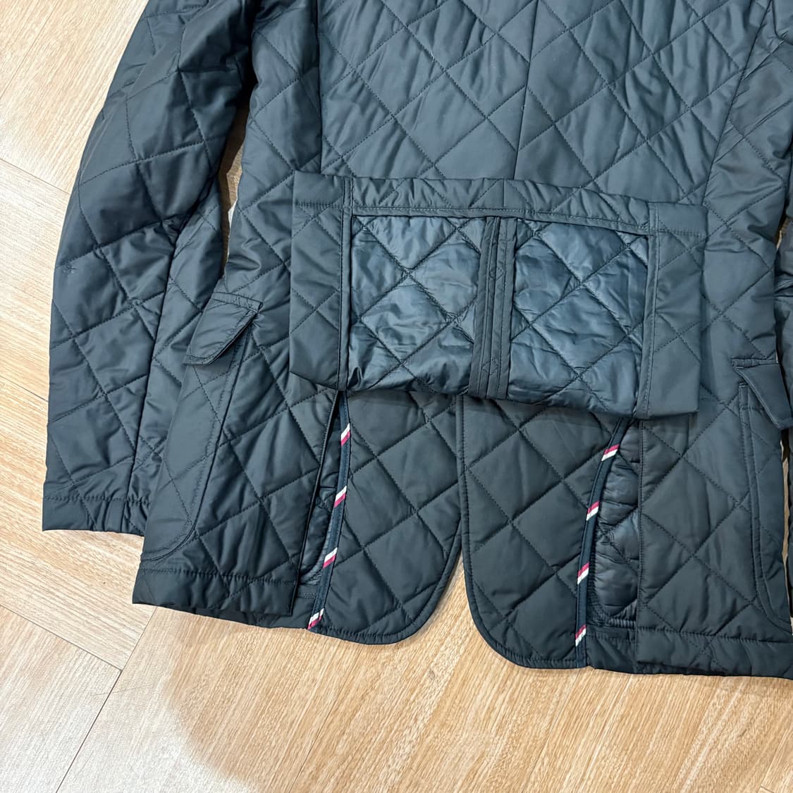 폴로 랄프로렌 우먼즈 블랙 패디드 블레이저 자켓 상품이미지6