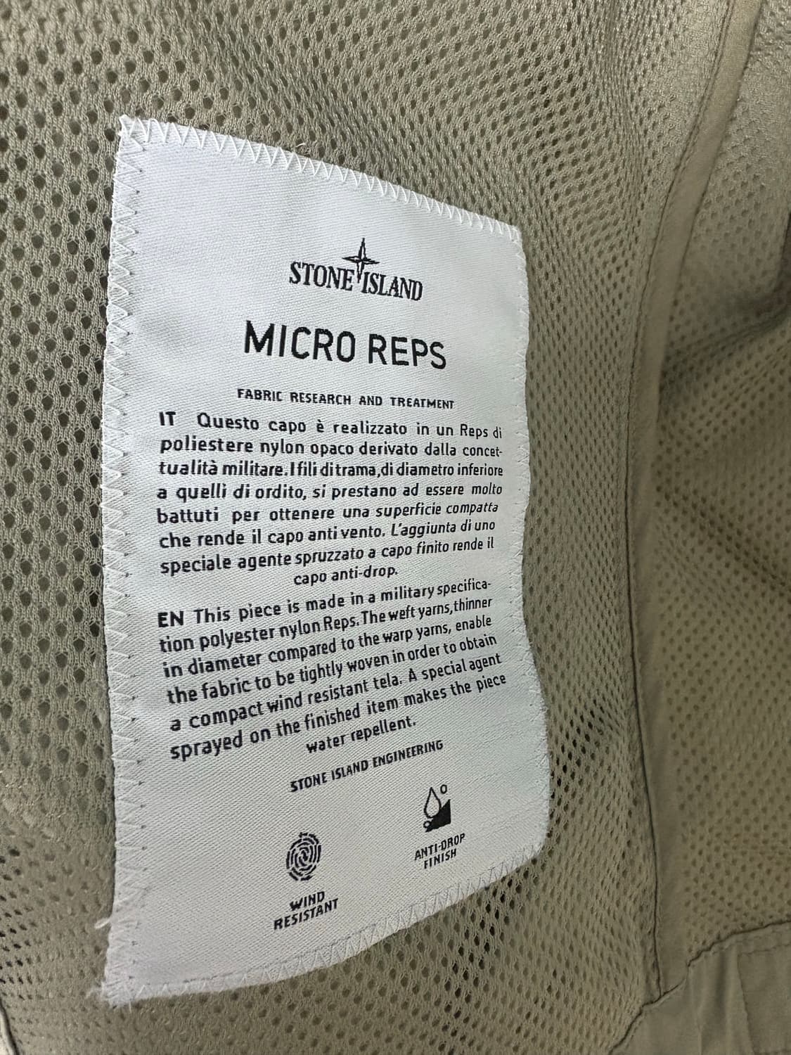 stone island 마이크로 렙스 보머자켓 상품이미지5