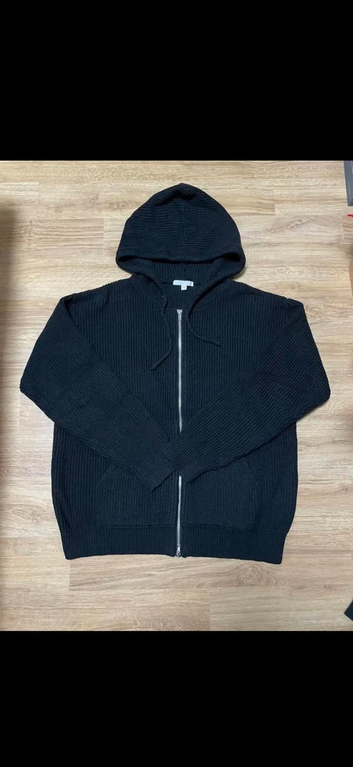 키뮤어 니트후드집업 (M) 상품이미지1