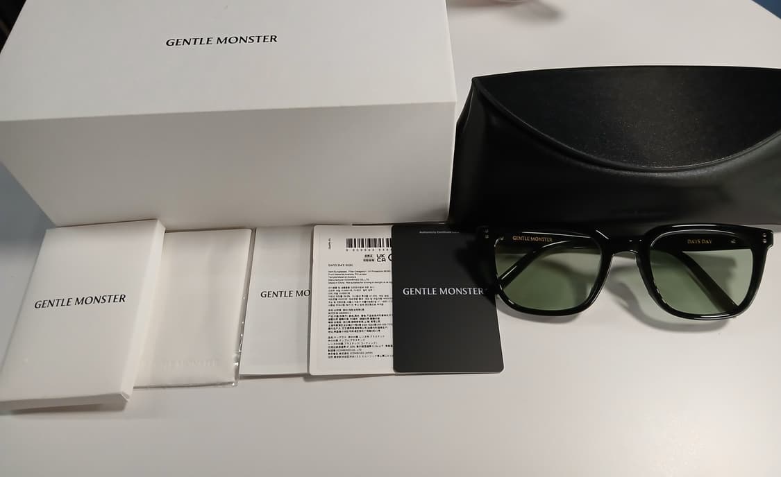 젠틀몬스터 데이즈 데이 DAYS DAY 01 (K) 풀박스 상품이미지2