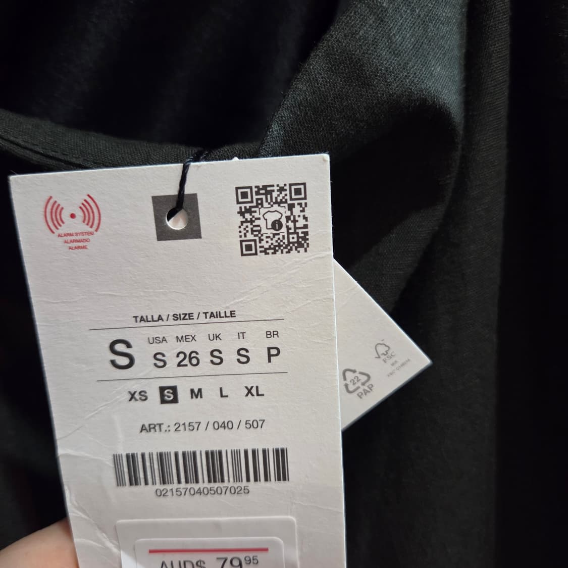 자라 린넨 롱원피스 상품이미지7