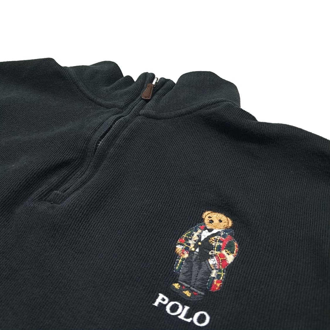 CL043 S 폴로 랄프로렌 턱시도 베어 에스테이트 립 하프집업- QR 상품이미지3