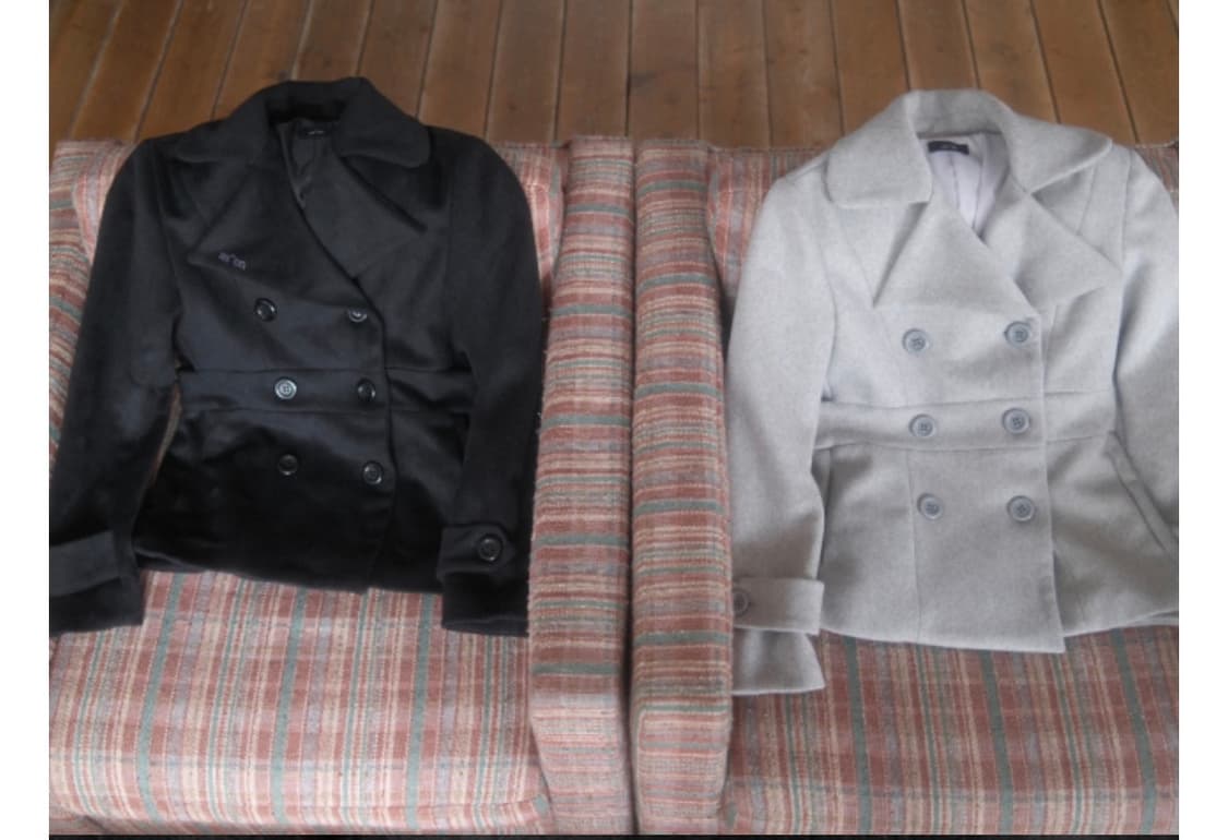 애즈온 foy button short coat 상품이미지4