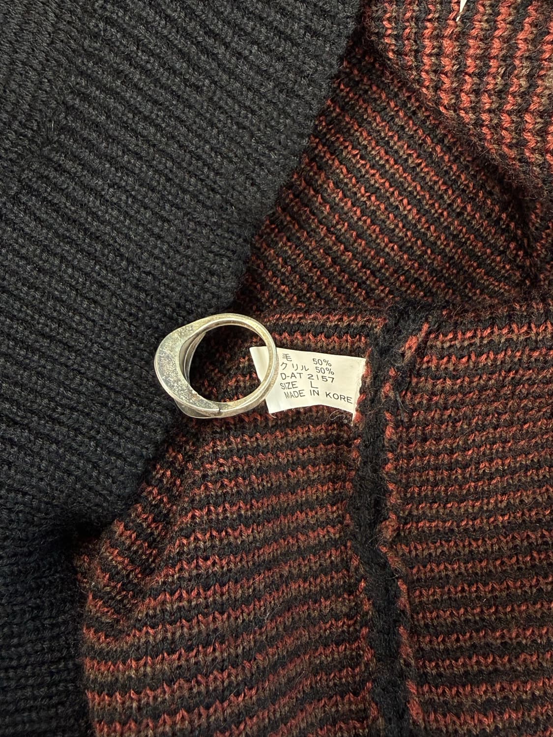 Tarky Purple 아가일 에스닉 니트 상품이미지6