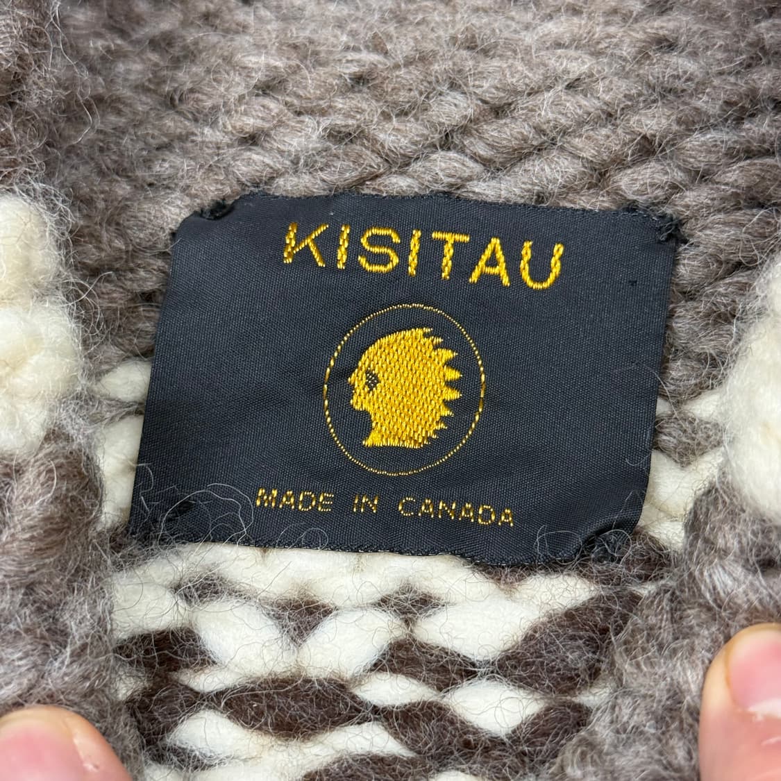 (105) 캐나다 빈티지 디어 헤비울 코위찬 가디건 상품이미지7