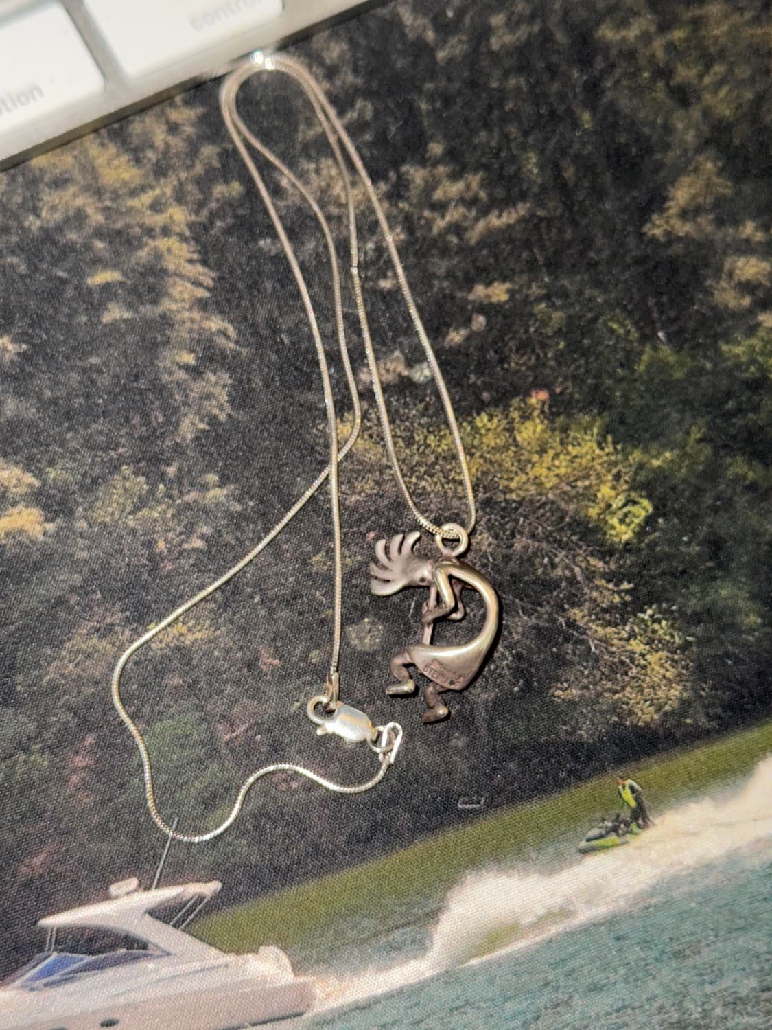 [vtg] 네이티브 아메리칸 나바호 코코펠리 목걸이 상품이미지3