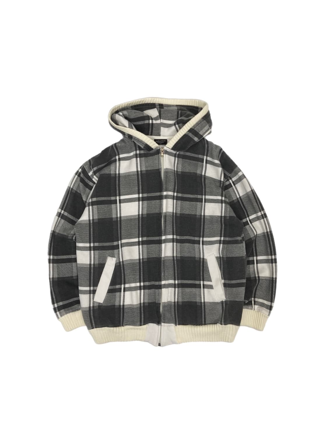 JPN Check check hood zip up 상품이미지1