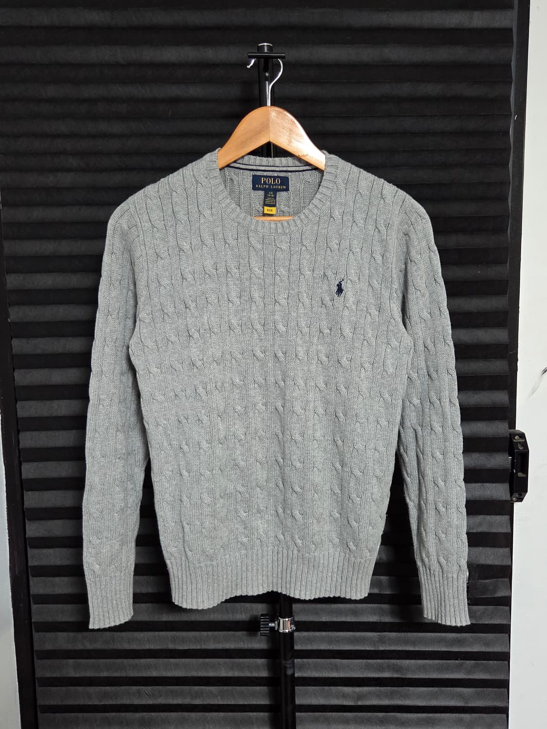 [폴로 랄프로렌] 코튼 케이블 니트 스웨터 | 00196 상품이미지1