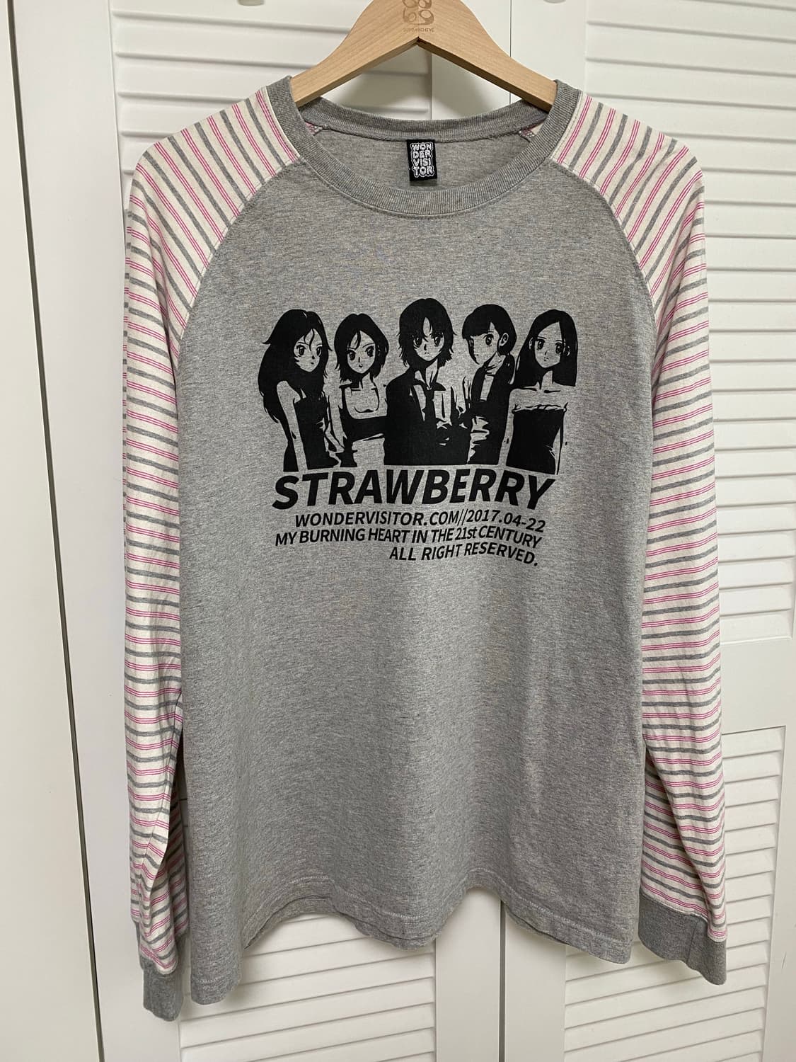 원더비지터 롱슬리브 티셔츠  상품이미지2
