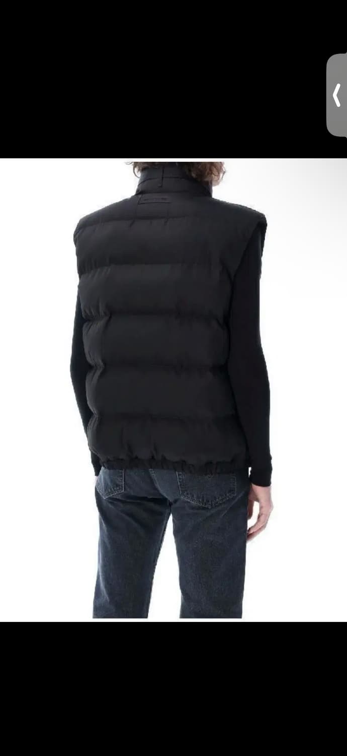 1017ALYX 9SM 알릭스 롤러코스터 버클 패딩베스트블랙 XL 상품이미지6