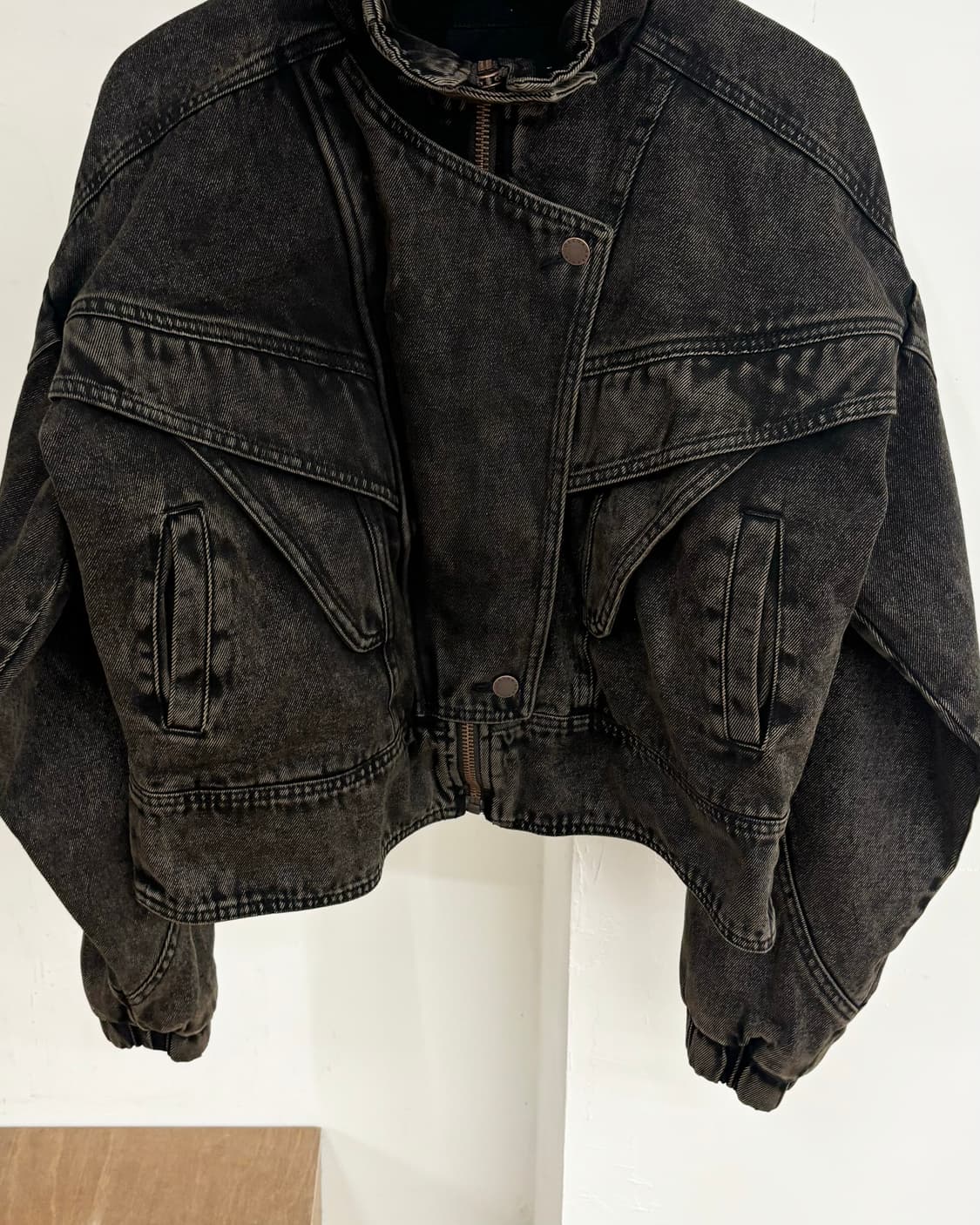 로레나 사라비아 에이치앤엠 데님 유틸리티 자켓 상품이미지5