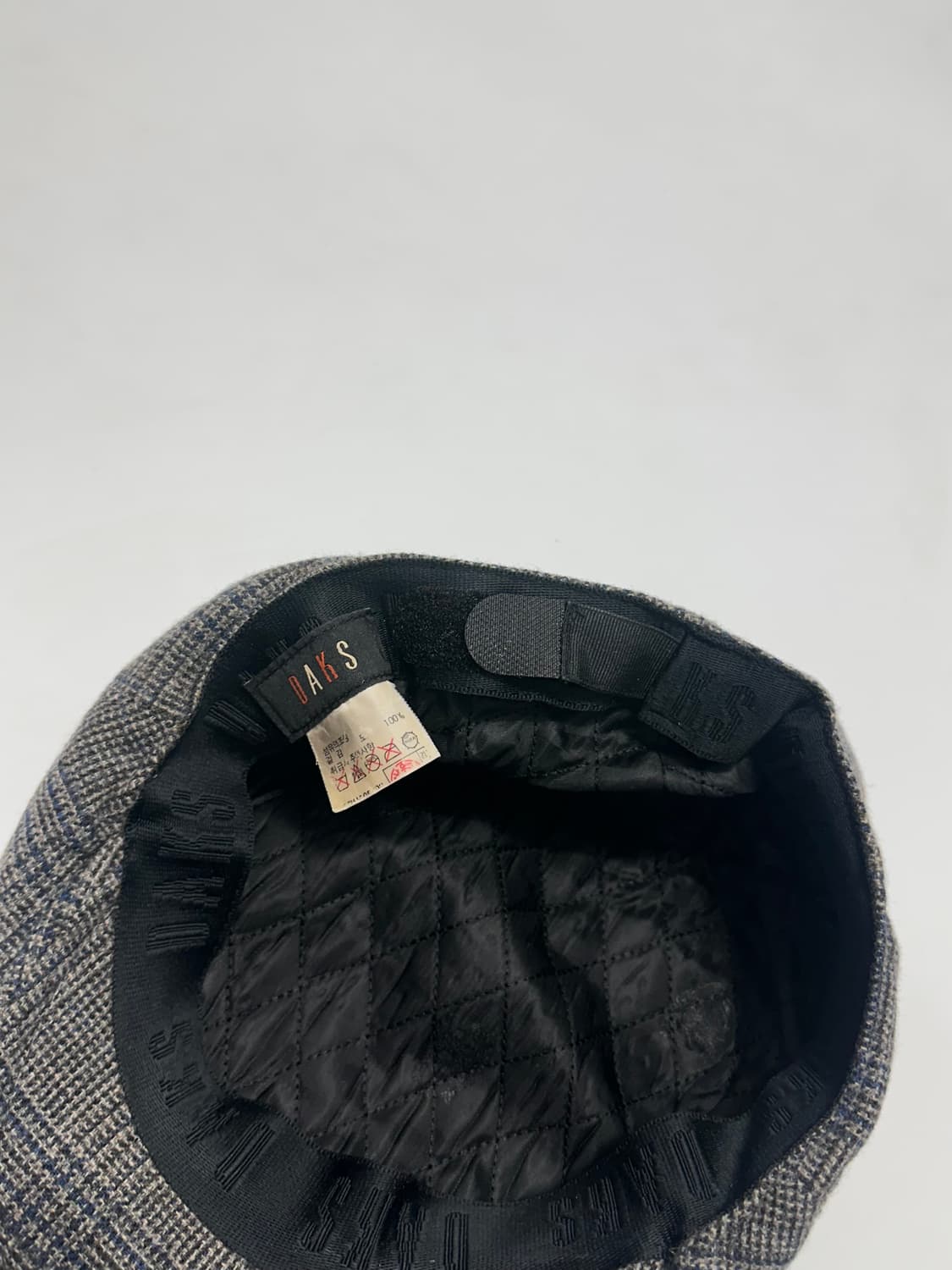 닥스 체크 모직 헌팅캡 상품이미지8