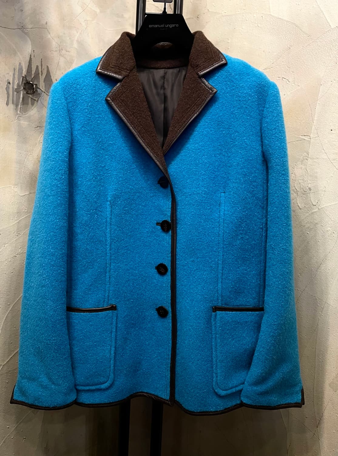 정품))77~88 이따리아나 울, 알파카 자켓 상품이미지6