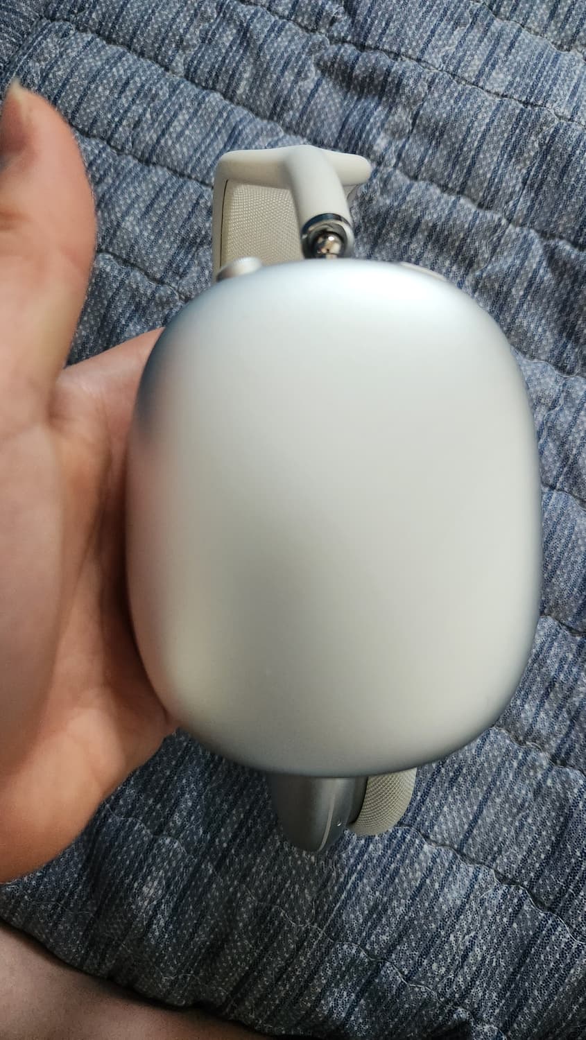 에어팟맥스 실버 A급 상품이미지4