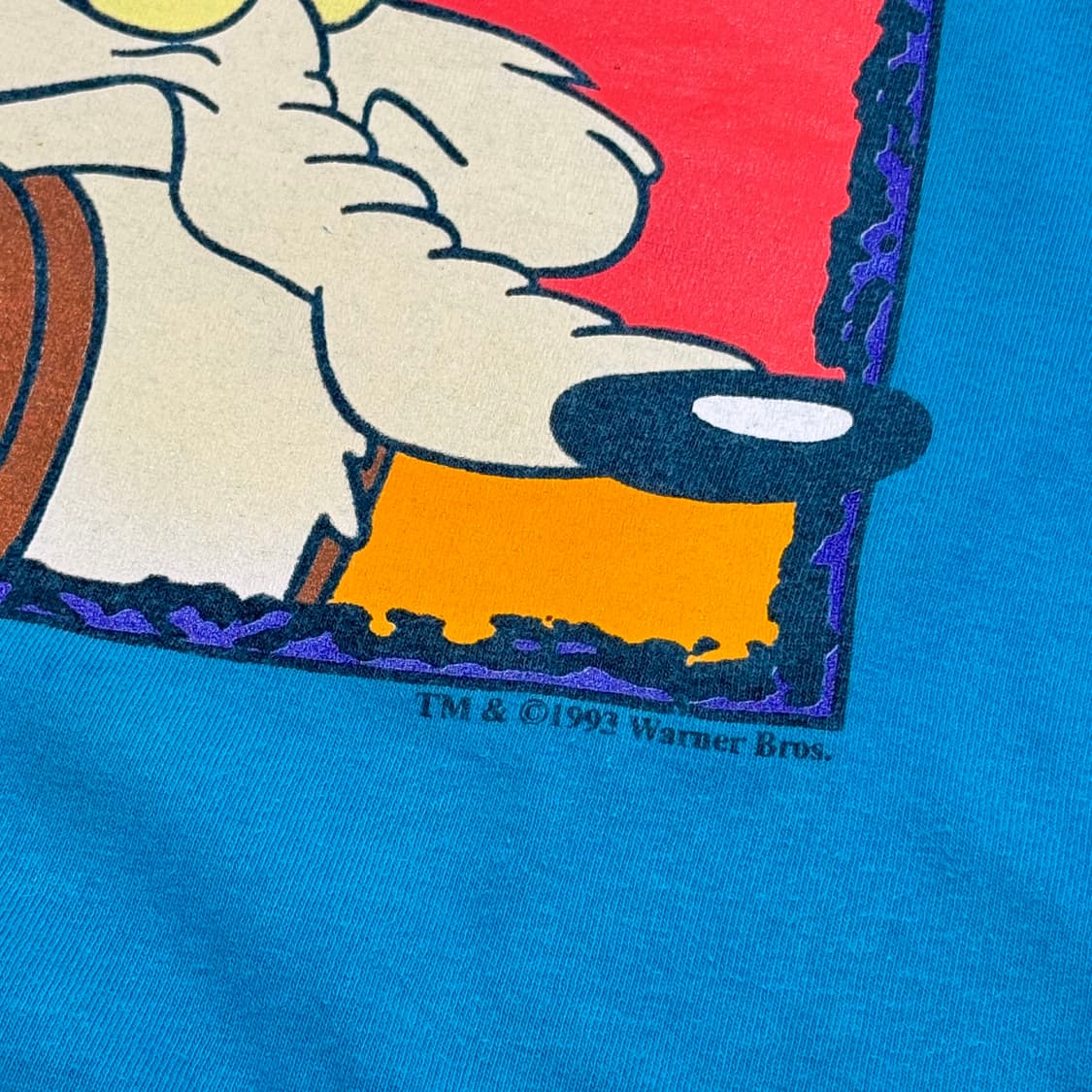 90s Six Flags × Warner Bros  반팔 티셔츠 S사이즈 상품이미지4