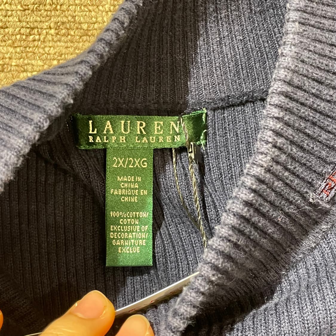 (2XL) LAUREN 랄프 로렌 크루넥 니트 상품이미지7