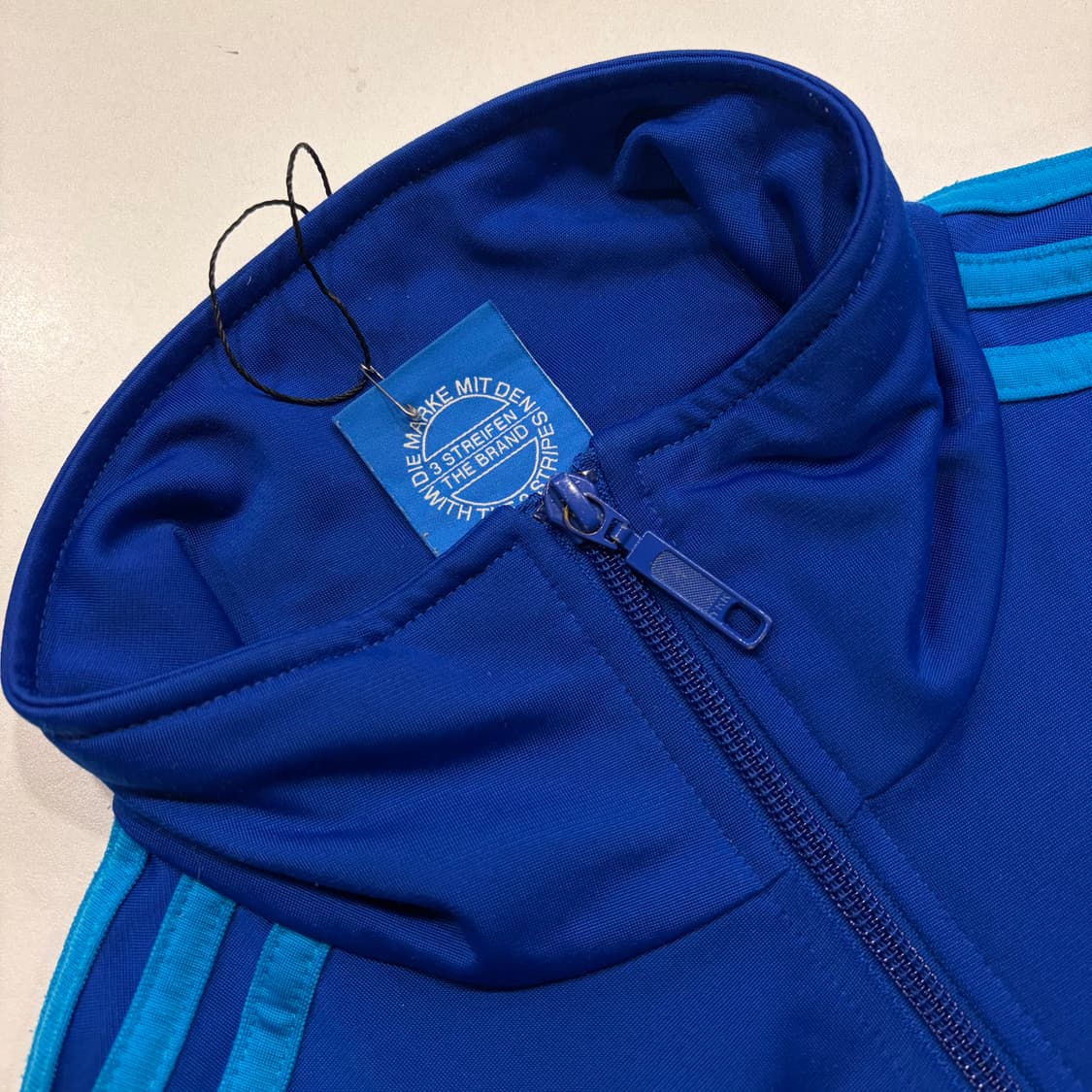 [100] 12s 아디다스 파이어버드 트랙탑 져지 블루 하늘 C171 상품이미지4