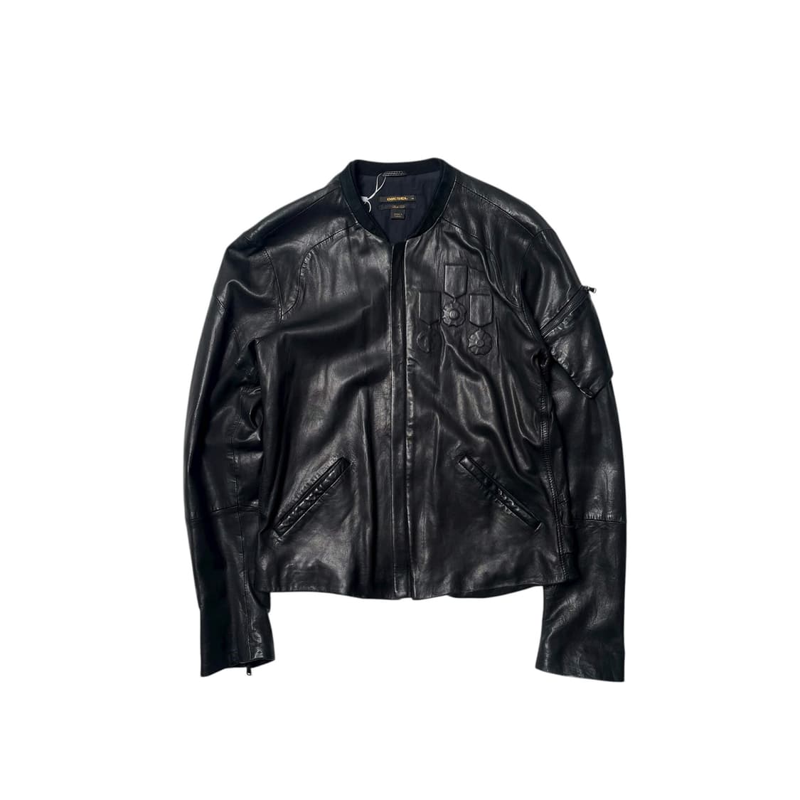 디젤 블랙골드 3 메달 양가죽 자켓 상품이미지1