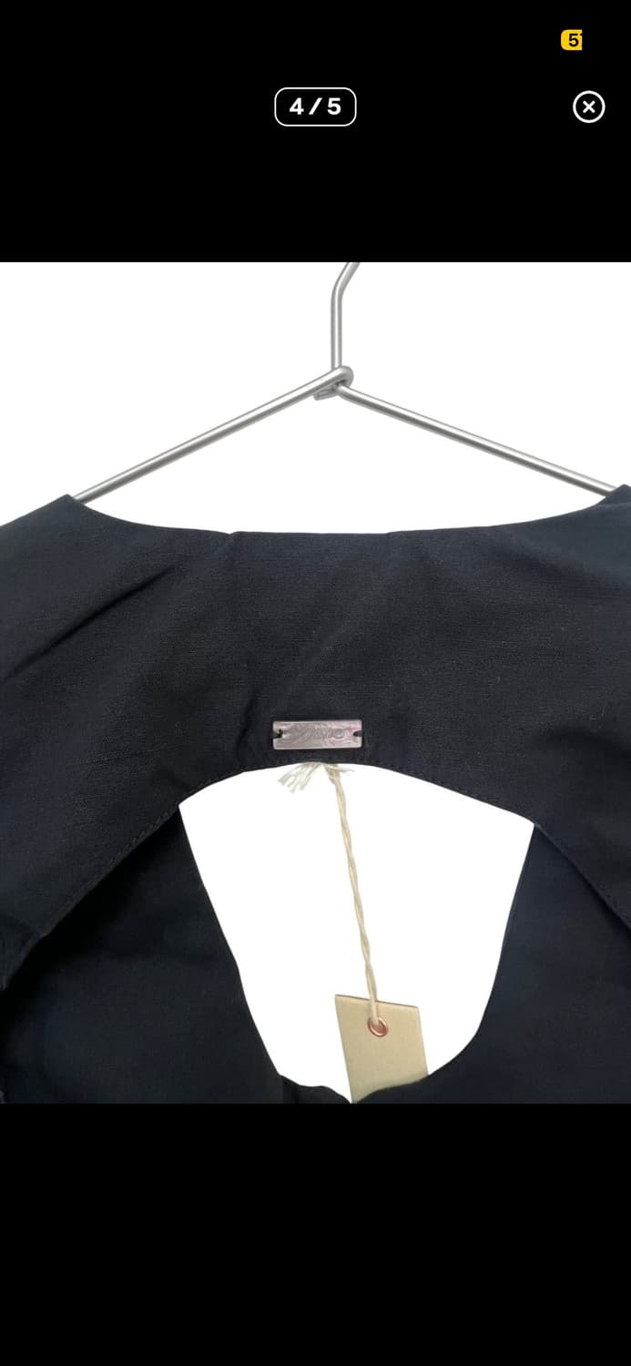 디젤 백리스 슬리브리스 크롭탑 데드스탁 상품이미지4