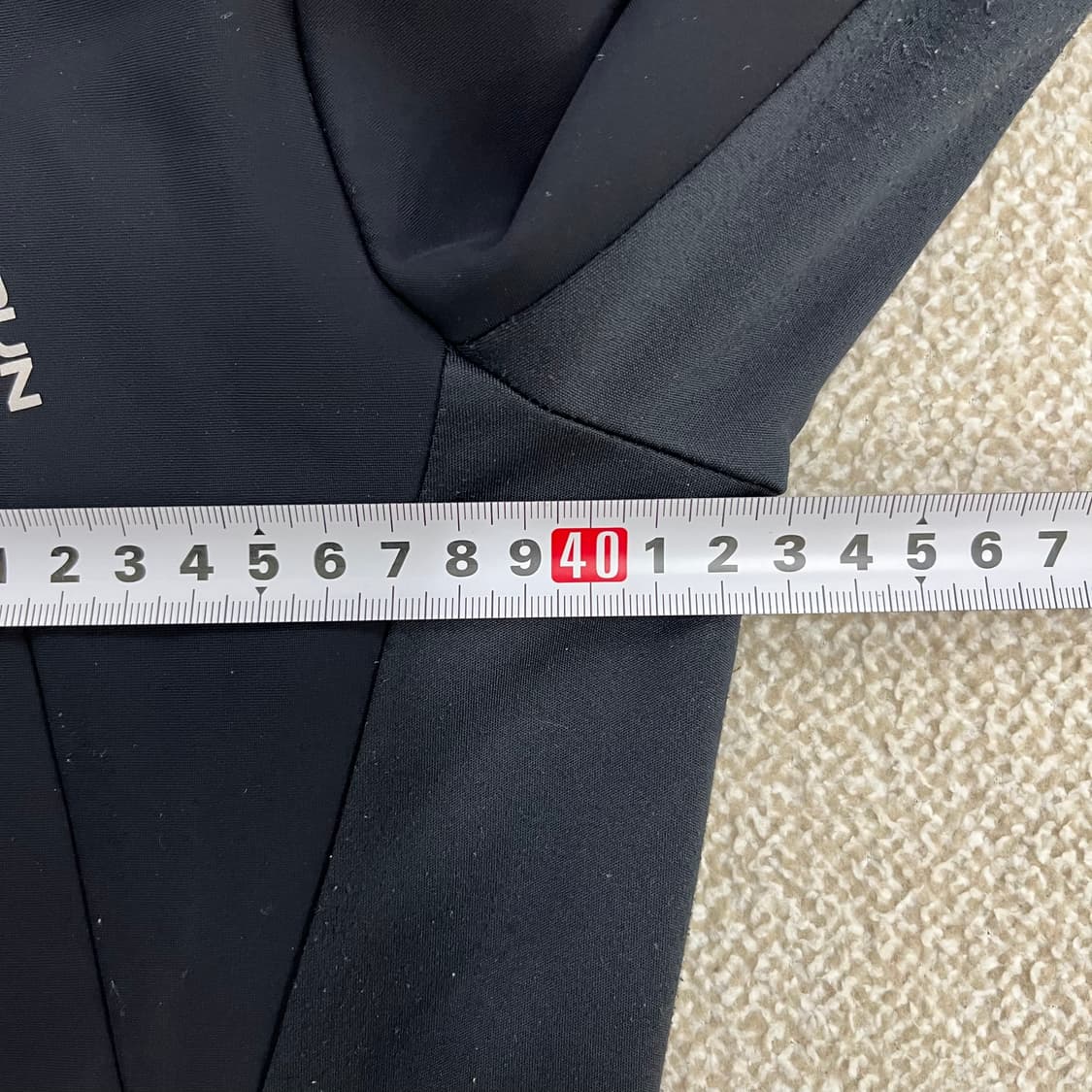 [S] 아식스 여성 블랙 기모 러닝 집업 자켓 0119M1 상품이미지6