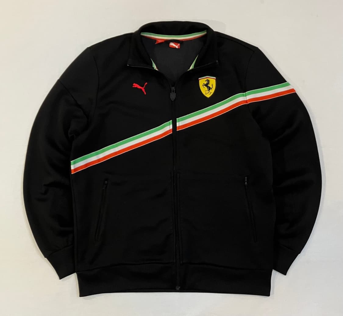 F1 푸마 X 페라리 삼선 져지 블랙 상품이미지1
