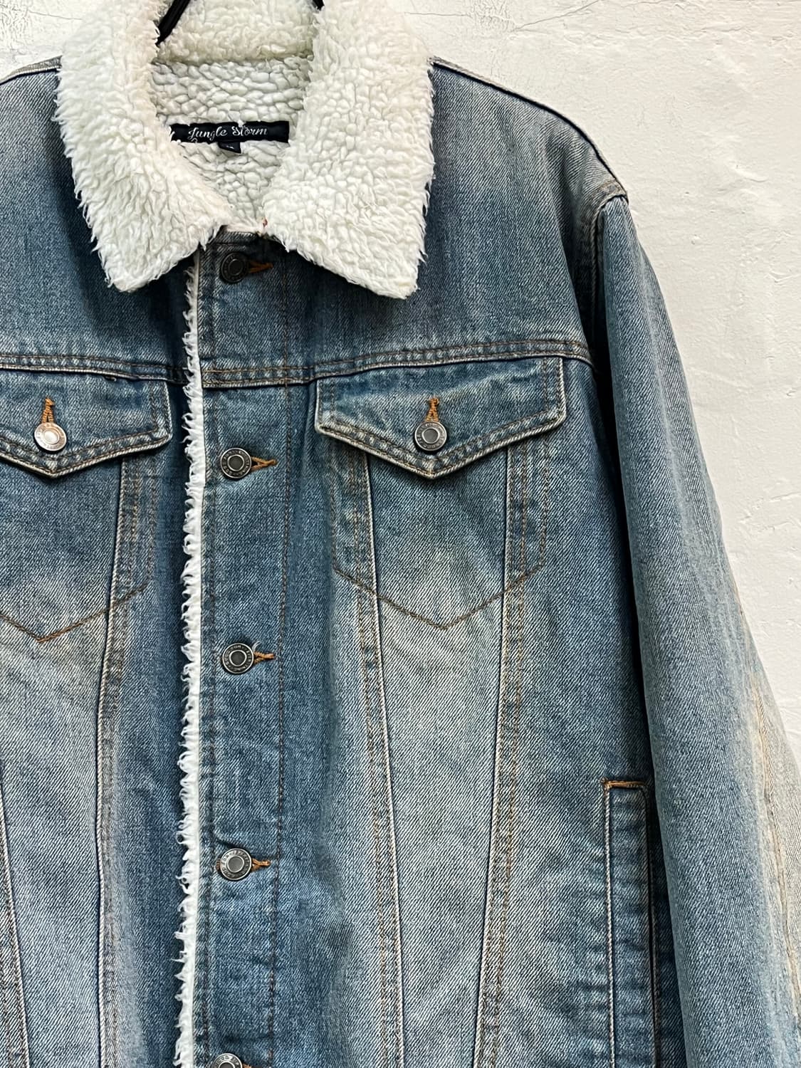 Jungle Storm 쉐르파 데님 자켓 M 상품이미지3
