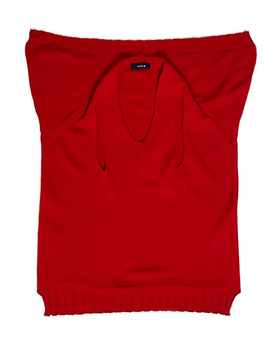 mystic 레드 슬리브리스 니트  상품이미지1