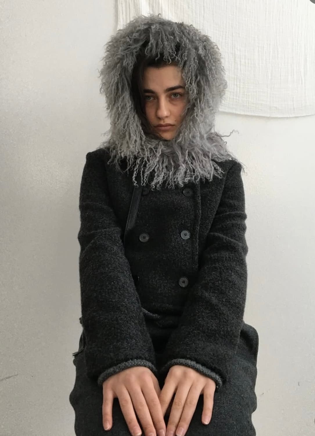 텍스쳐서울 숏코트 블랙 상품이미지1