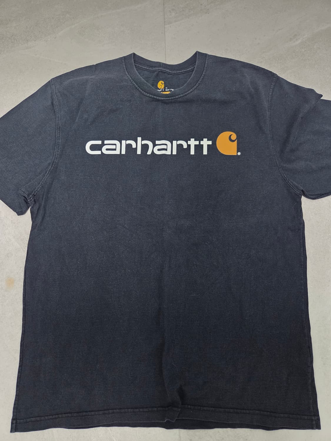 칼하트 오리지널 핏 로고 반팔 티셔츠 상품이미지1