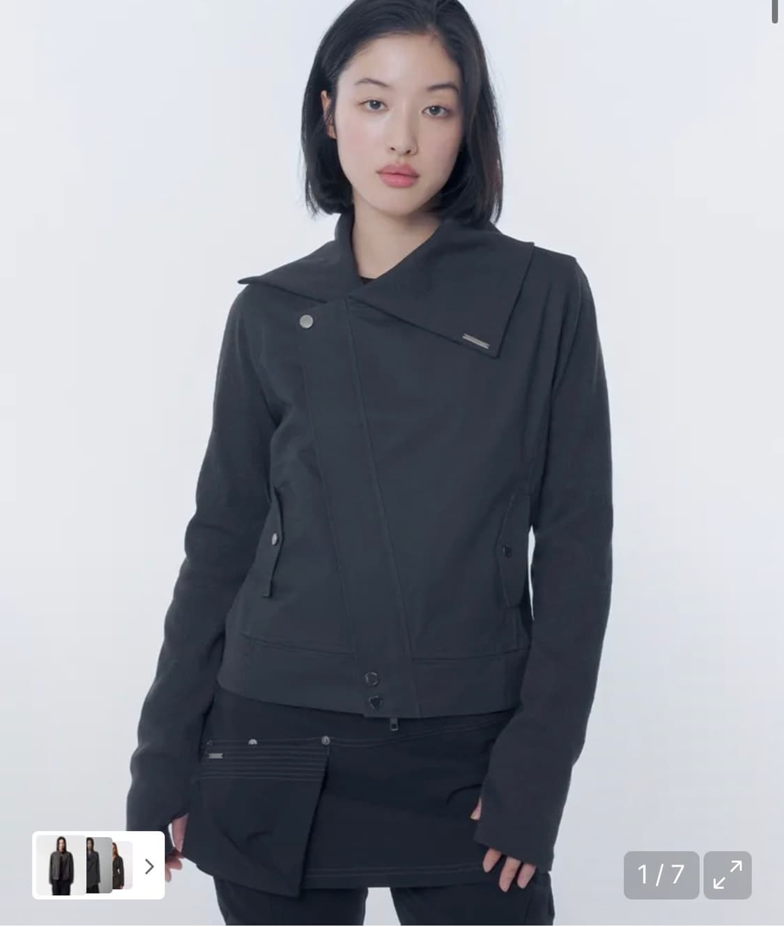 Miseki seoul 미세키서울 자켓 차콜 상품이미지1
