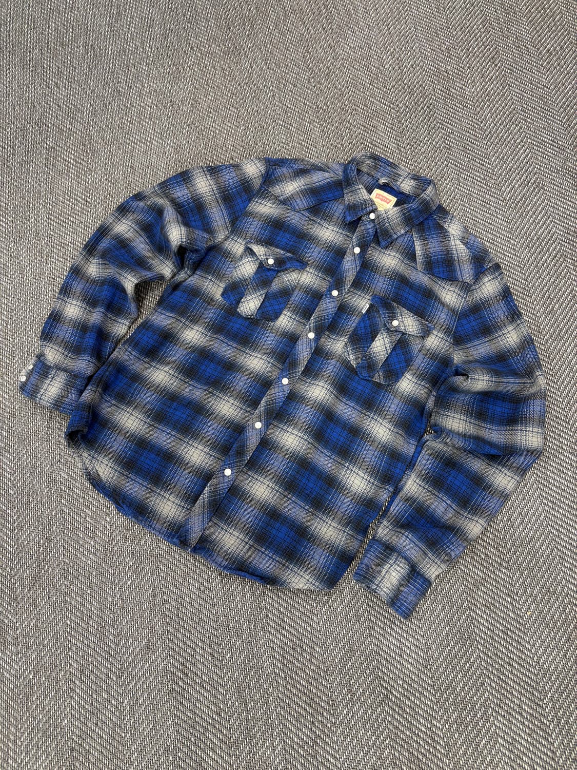 리바이스 체크 셔츠 상품이미지1