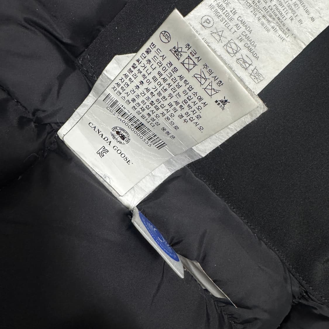 캐나다구스 패딩 2XS 백화점택 상품이미지7