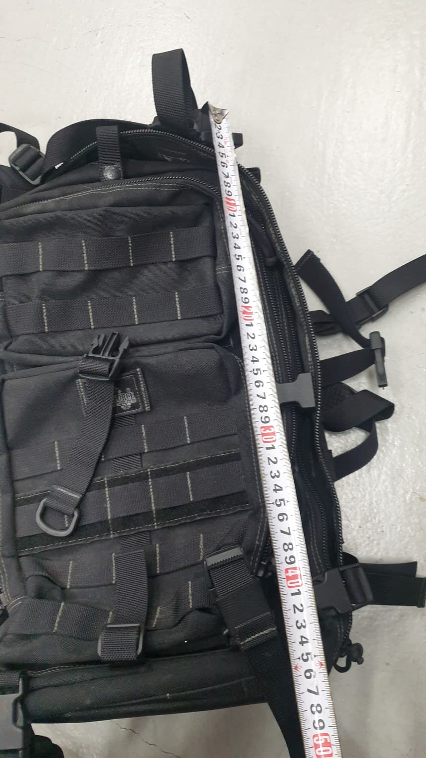 맥포스 슈퍼팔콘 블랙 택티컬 백팩 상품이미지2